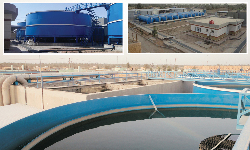 Al Zarga Clean Water Treatment Construction
